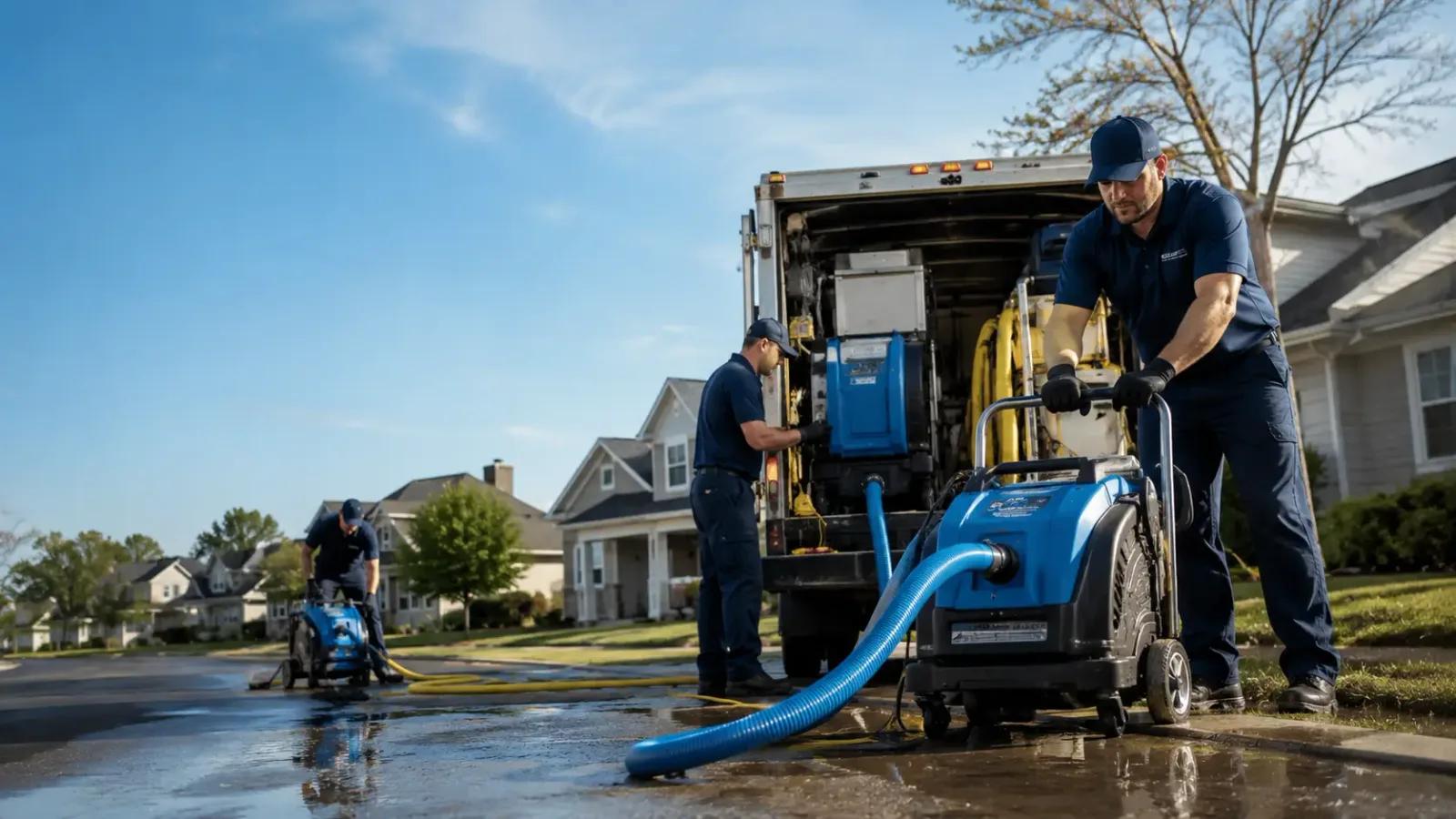 Flood Damage Cleanup in Rocky, OK
